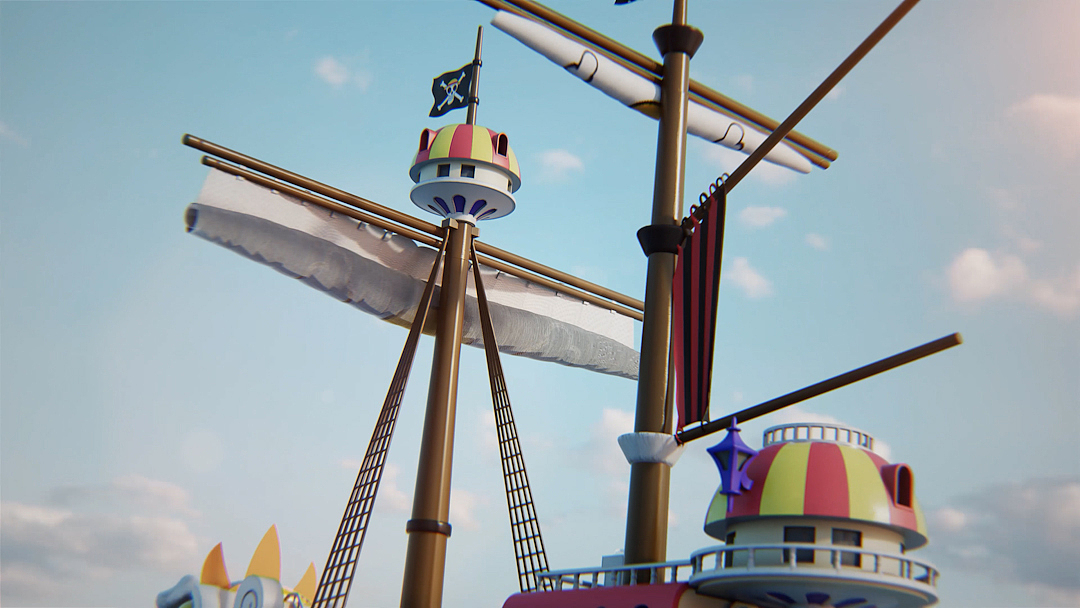 航海王桑尼号定制主机