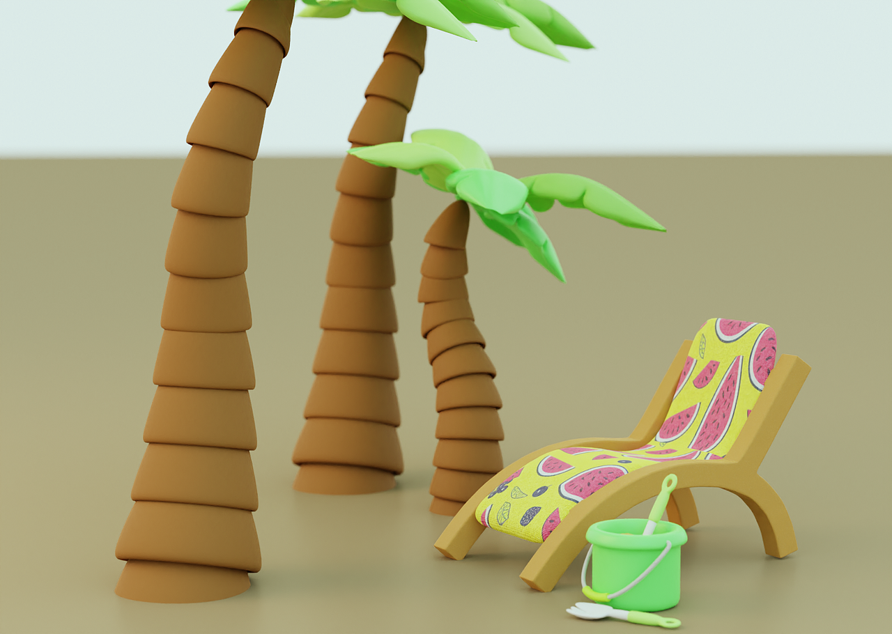 沙滩树（图ZMzMxOTk1NDYw） - 其他三维 - 站酷设计师天上的星亮晶晶原创素材 - 站酷ZCOOL