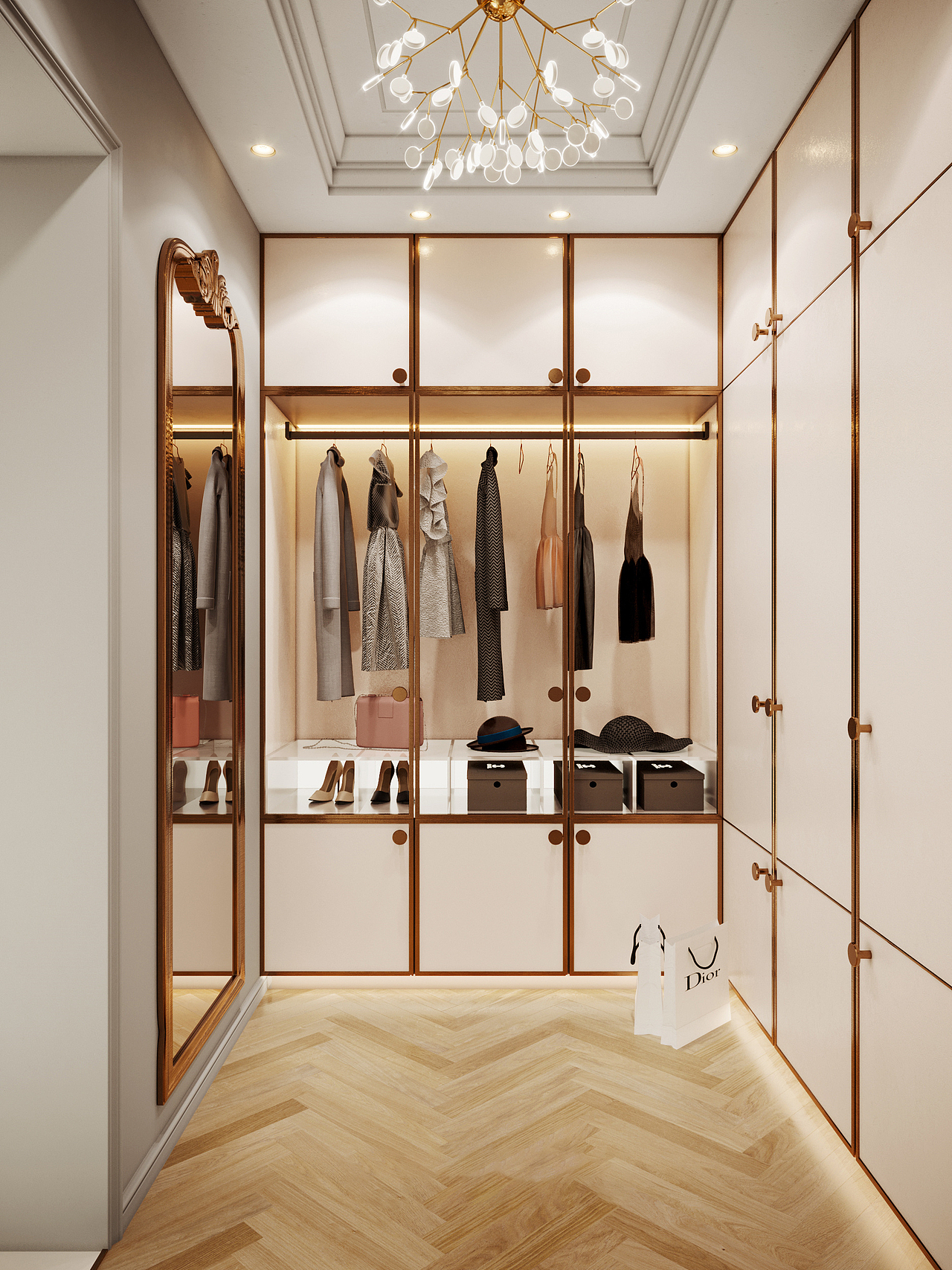 法式装修设计风格具有浓烈的情感、独特的美学理念