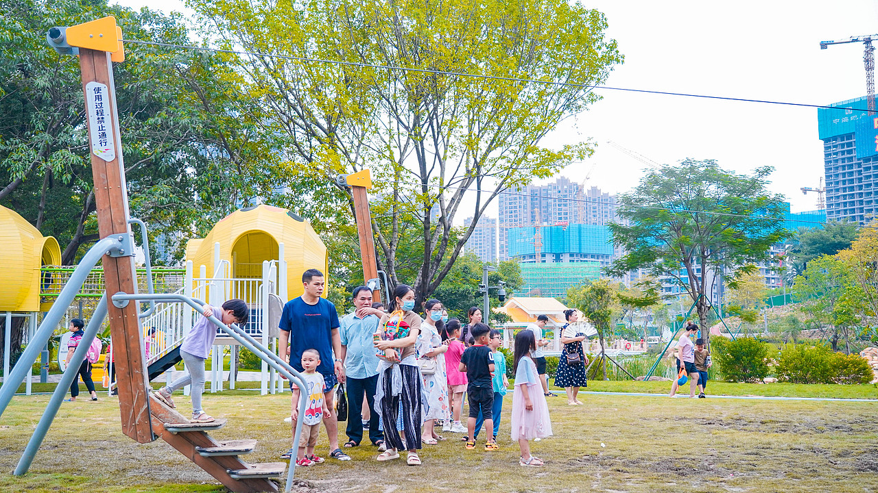 乘上七星瓢虫的翅膀,放飞浪漫想象:佛山桂城儿童公园