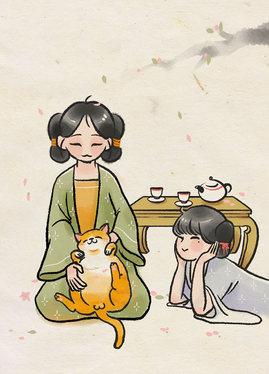 茶足饭饱
没有烦恼