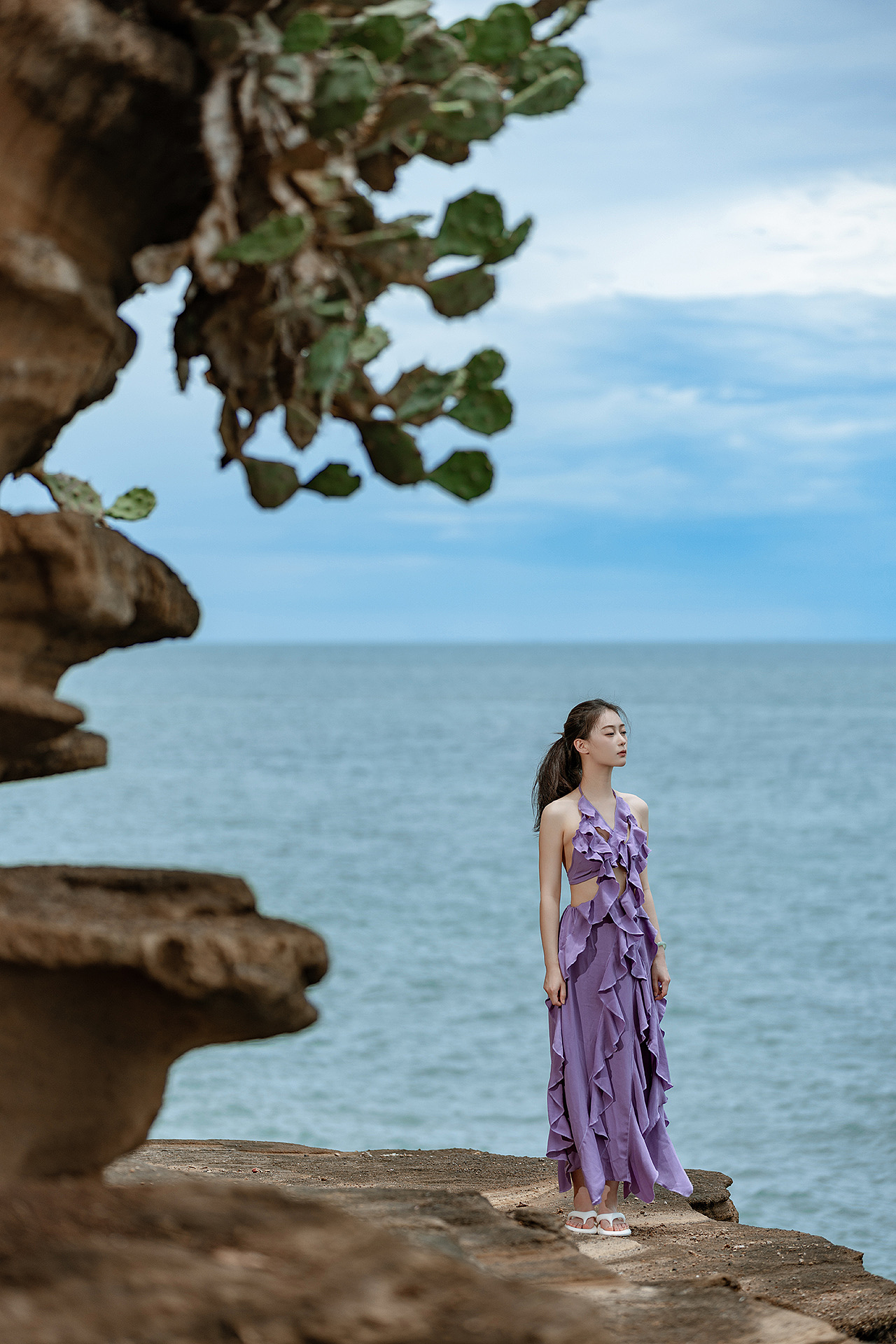 涠洲岛旅拍 石螺口（图ZMzQ2MzYzNTg0） - 人像摄影 - 站酷设计师摄影师周sir原创素材 - 站酷ZCOOL