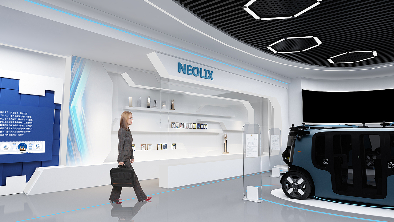 新石器汽车企业展厅（图ZMzE0OTg3OTI0） - 建筑/空间 - 站酷设计师七月和阿猛原创素材 - 站酷ZCOOL