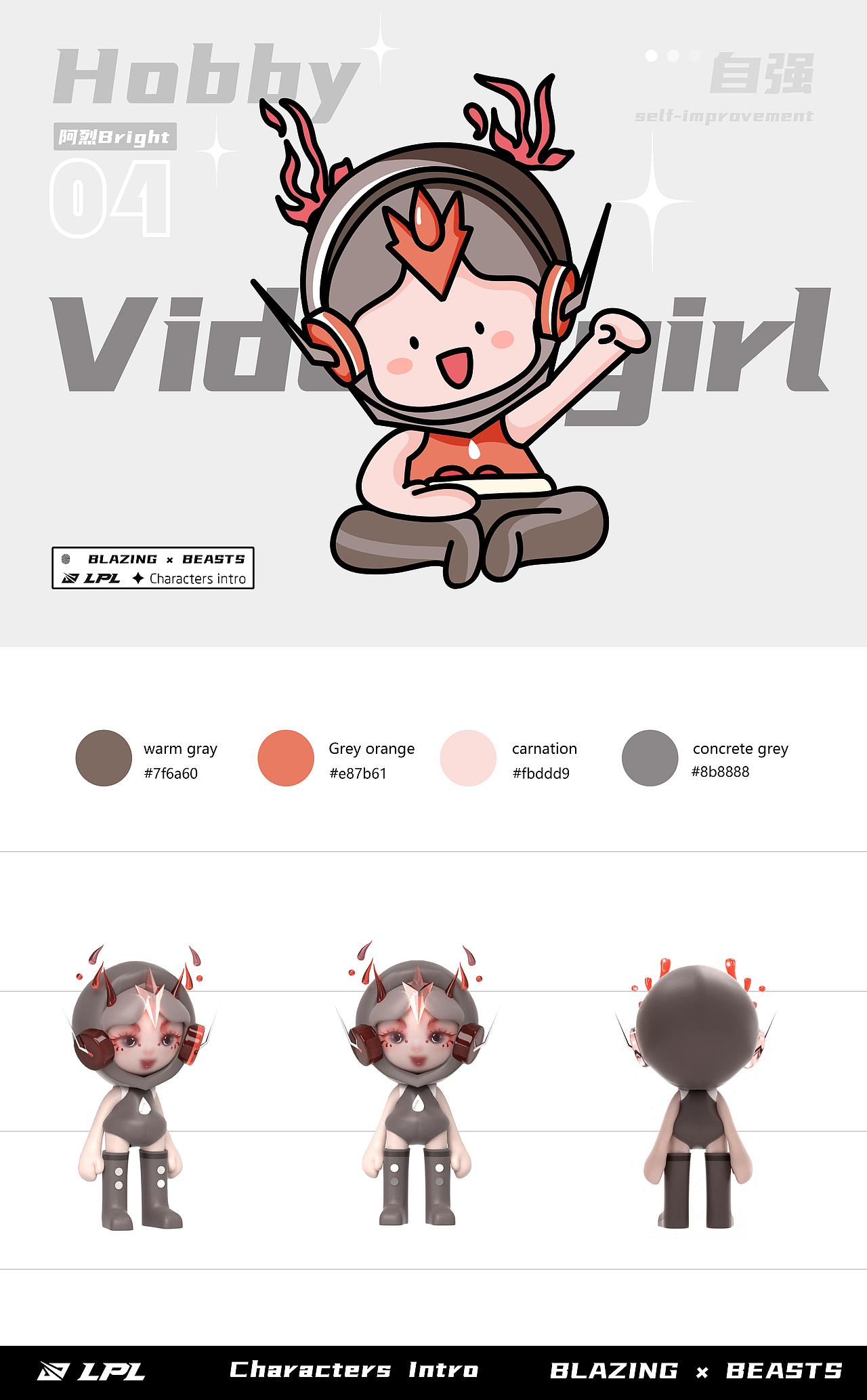 LPL英雄联盟中国赛区I燃兽P设计大赛