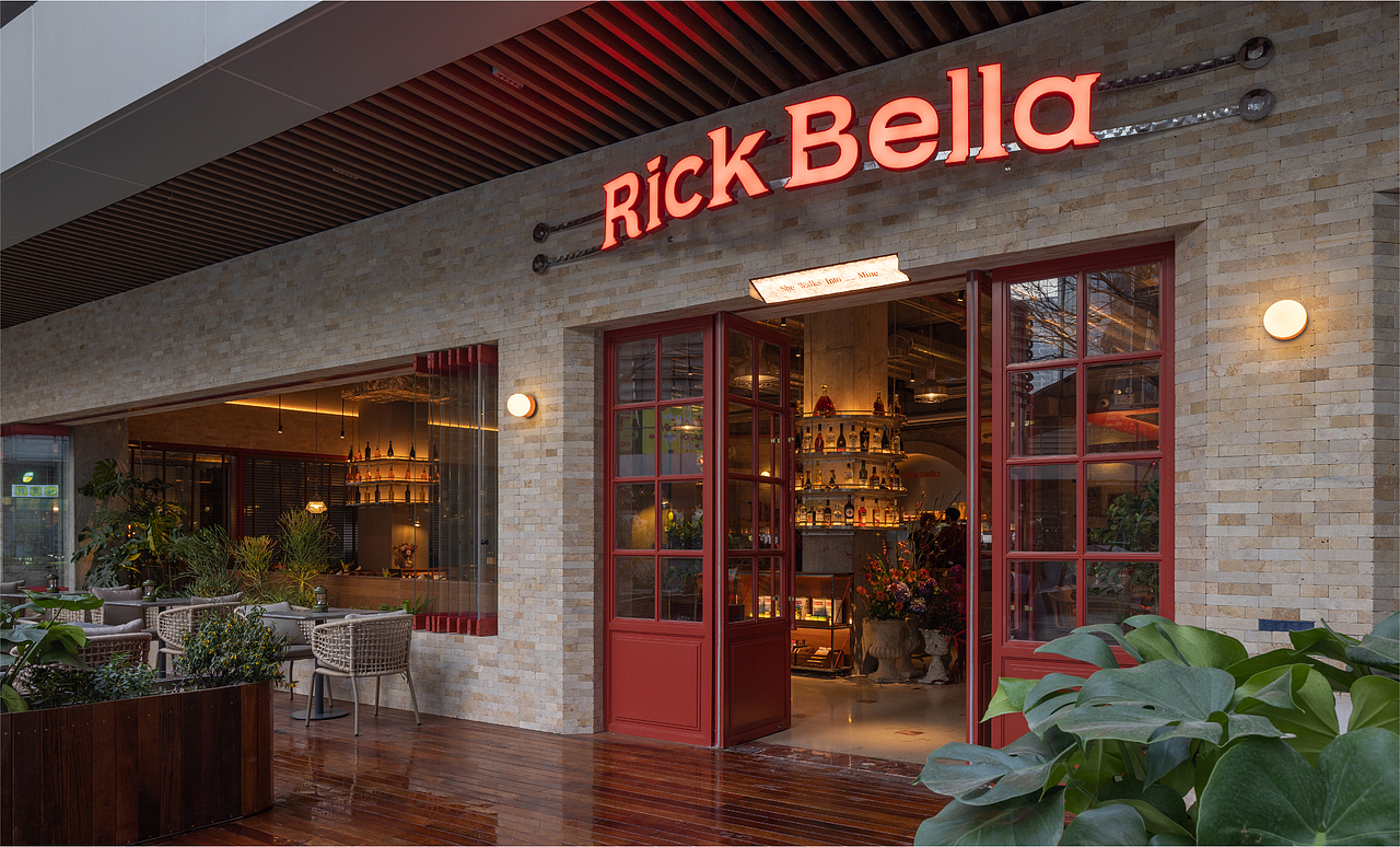 餐饮品牌全案|Rick Bella西餐厅品牌体系打造