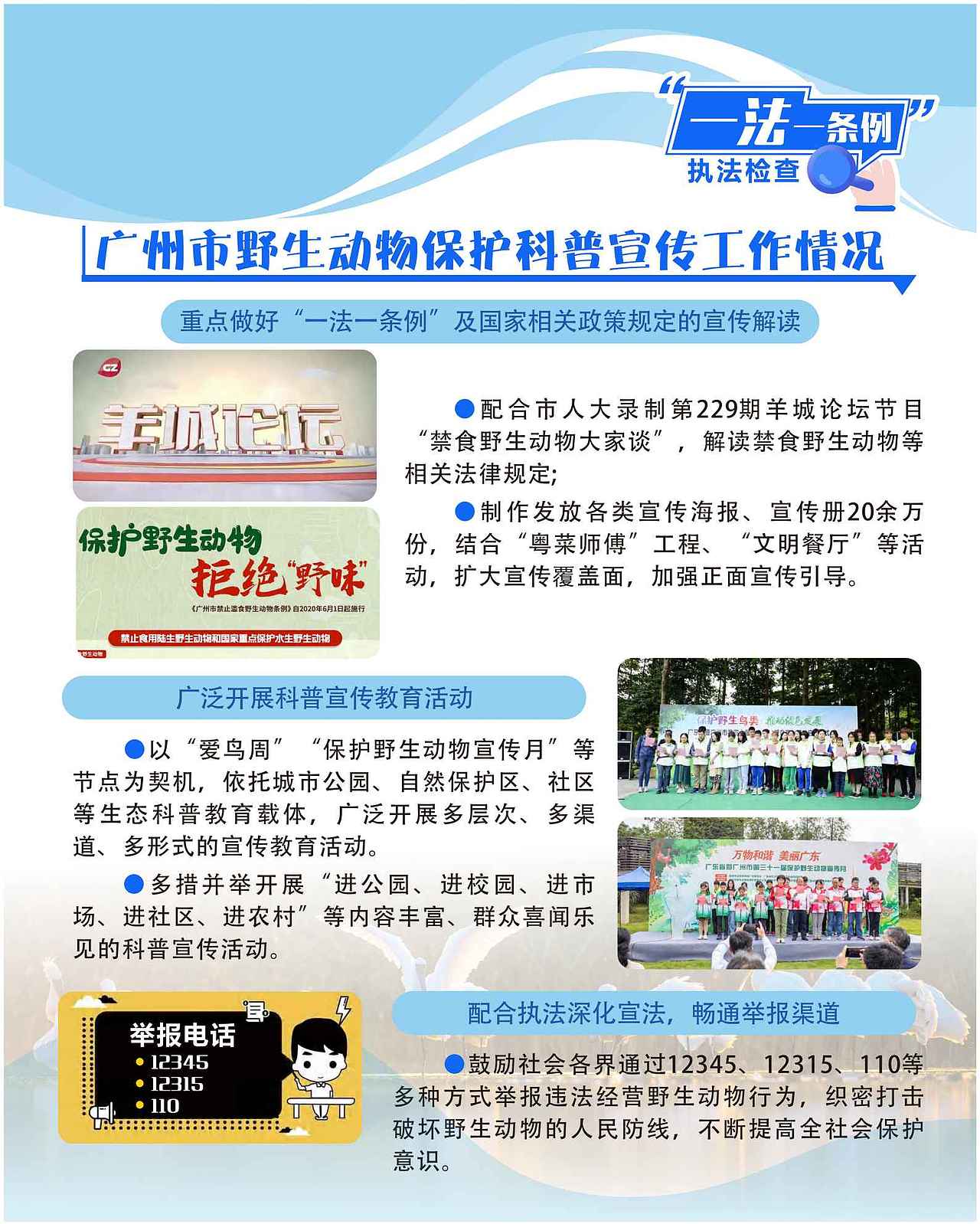 普法展板-保护野生动物-湿地资源