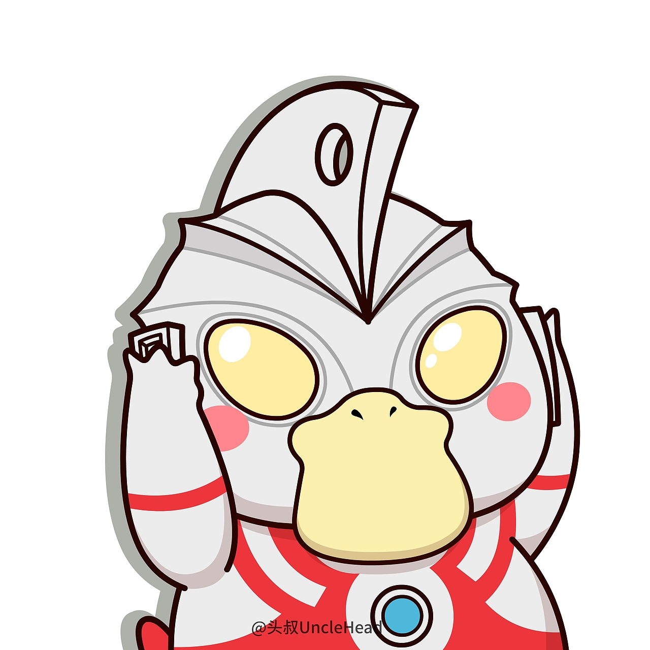 鸭鸭头像之奥特曼篇2488可达鸭系列头像葫芦娃篇338喜欢ta的作品吗?