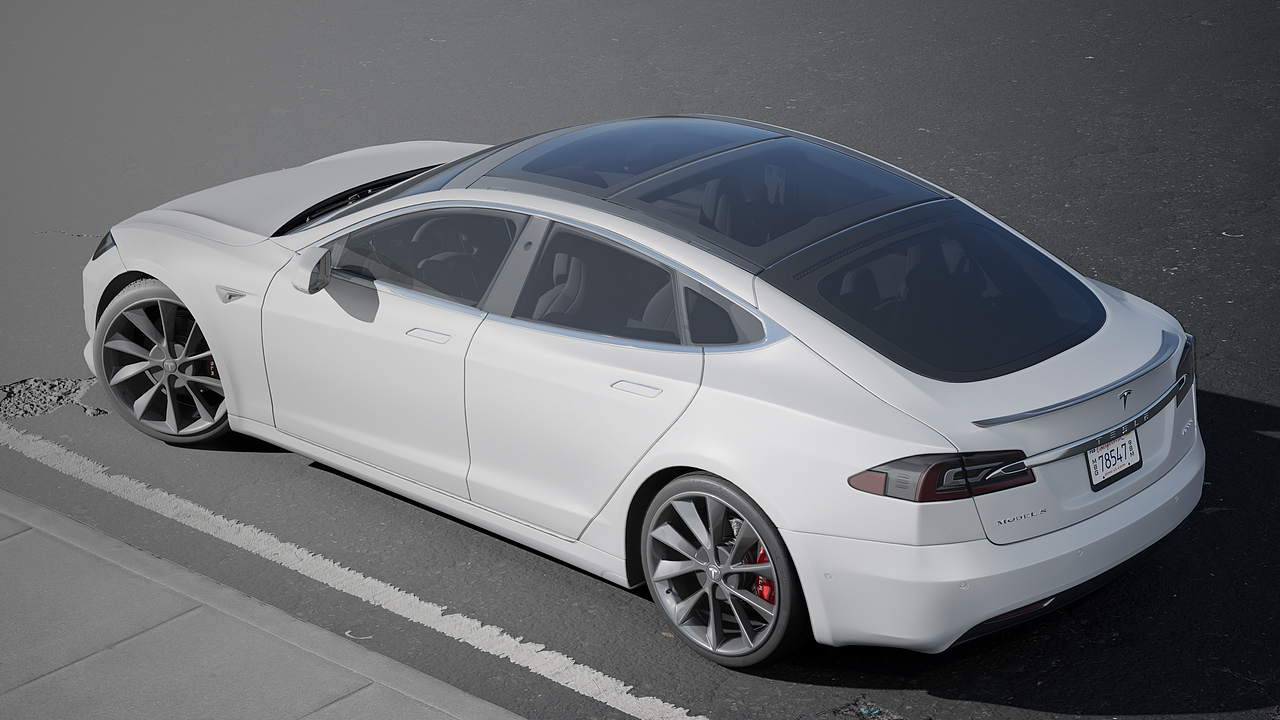 UE5汽车渲染（路径追踪）