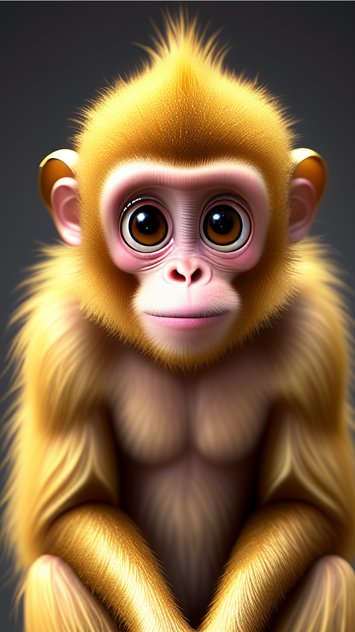 金丝猴monkey大圣悟空猴哥猴子品牌文创IP 呵嘶家族（图ZMzMwNzYzODU2） - 其他 - 站酷设计师pigtruman原创素材 - 站酷ZCOOL