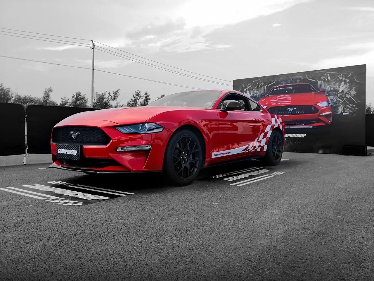 福特 Mustang Chamiponship【一】（图ZMjk3Mzg4OTYw） - 交通工具 - 站酷设计师無糖可樂H8原创素材 - 站酷ZCOOL