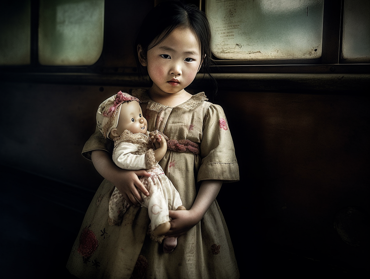 留守儿童孤独的童年（图ZMzM4Mzg2MDg0） - AI作品 - 站酷设计师自由老鸟原创素材 - 站酷ZCOOL