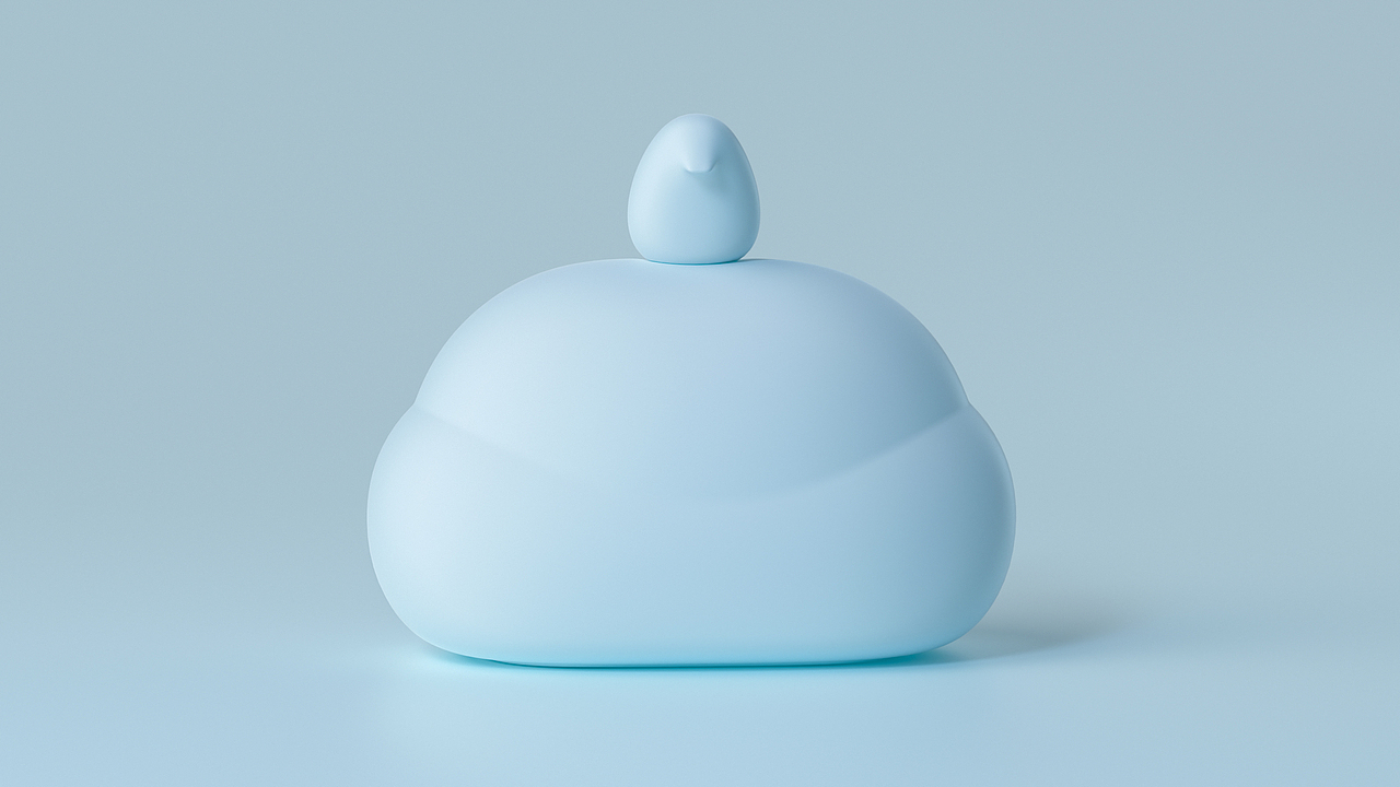 在云上躲雨的小鸟-夜灯（图ZMzI2NDI0NjI0） - 工业用品/机械 - 站酷设计师石井石井原创素材 - 站酷ZCOOL