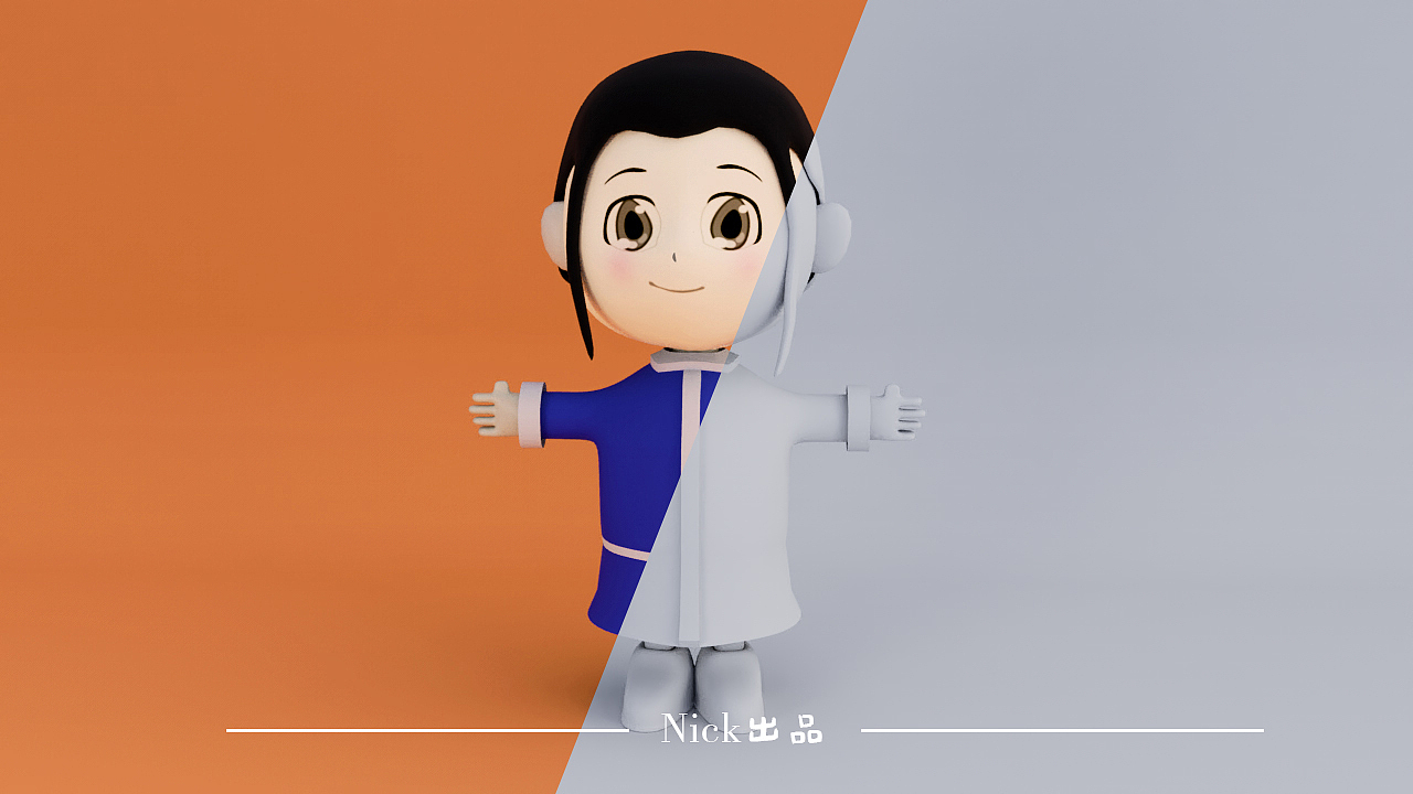 【NICK老师】C4D人物（图ZMjk4MTI3MTQ4） - 人物/生物 - 站酷设计师Nick老师原创素材 - 站酷ZCOOL