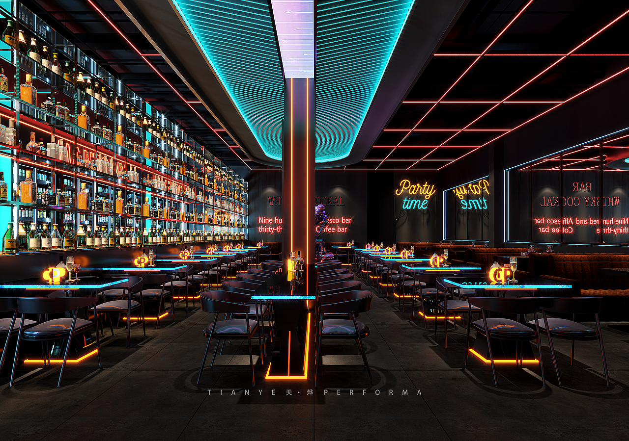 酒吧（图ZMzU2Mjc0NTI0） - 酒店餐饮设计 - 站酷设计师天烨设计原创素材 - 站酷ZCOOL