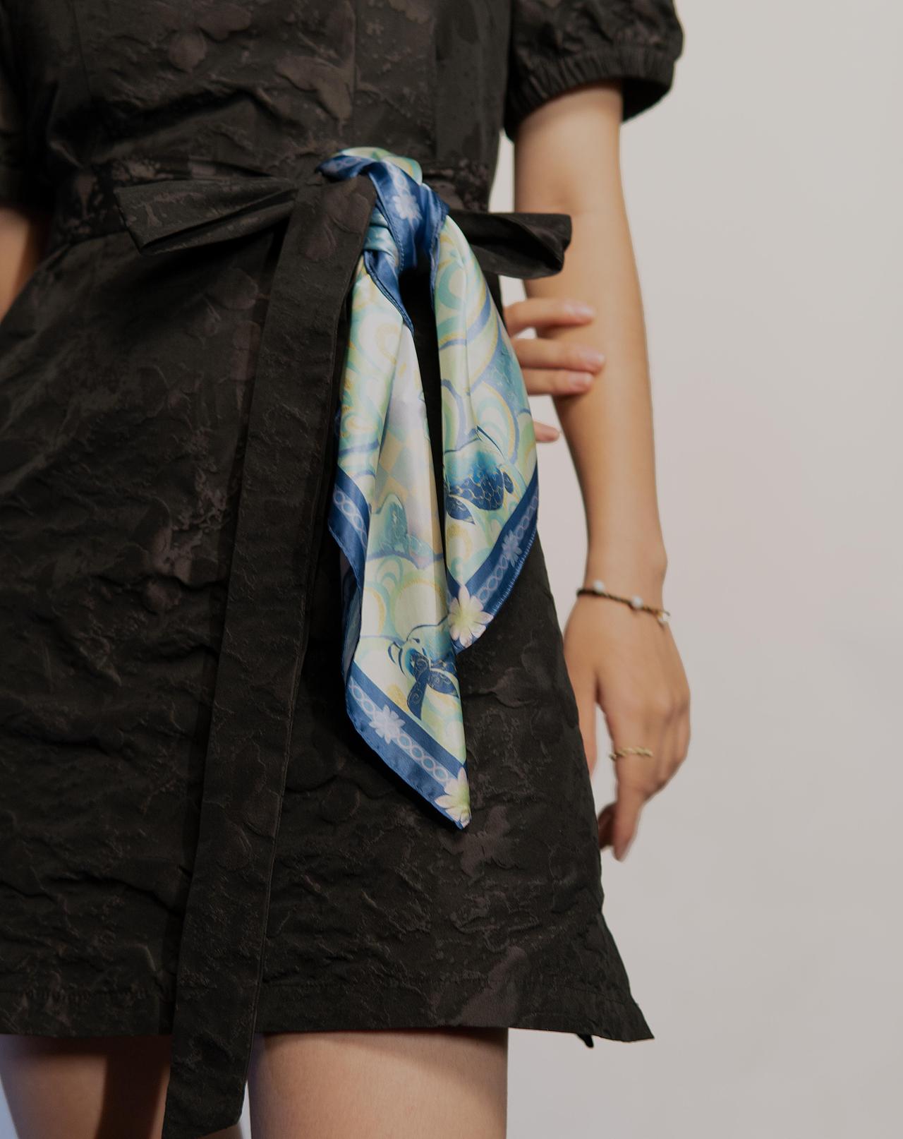 2023国潮兔年丝巾设计-玉兔呈祥（图ZMzIzNTU1MjY0） - 商业插画 - 站酷设计师woofowo原创素材 - 站酷ZCOOL