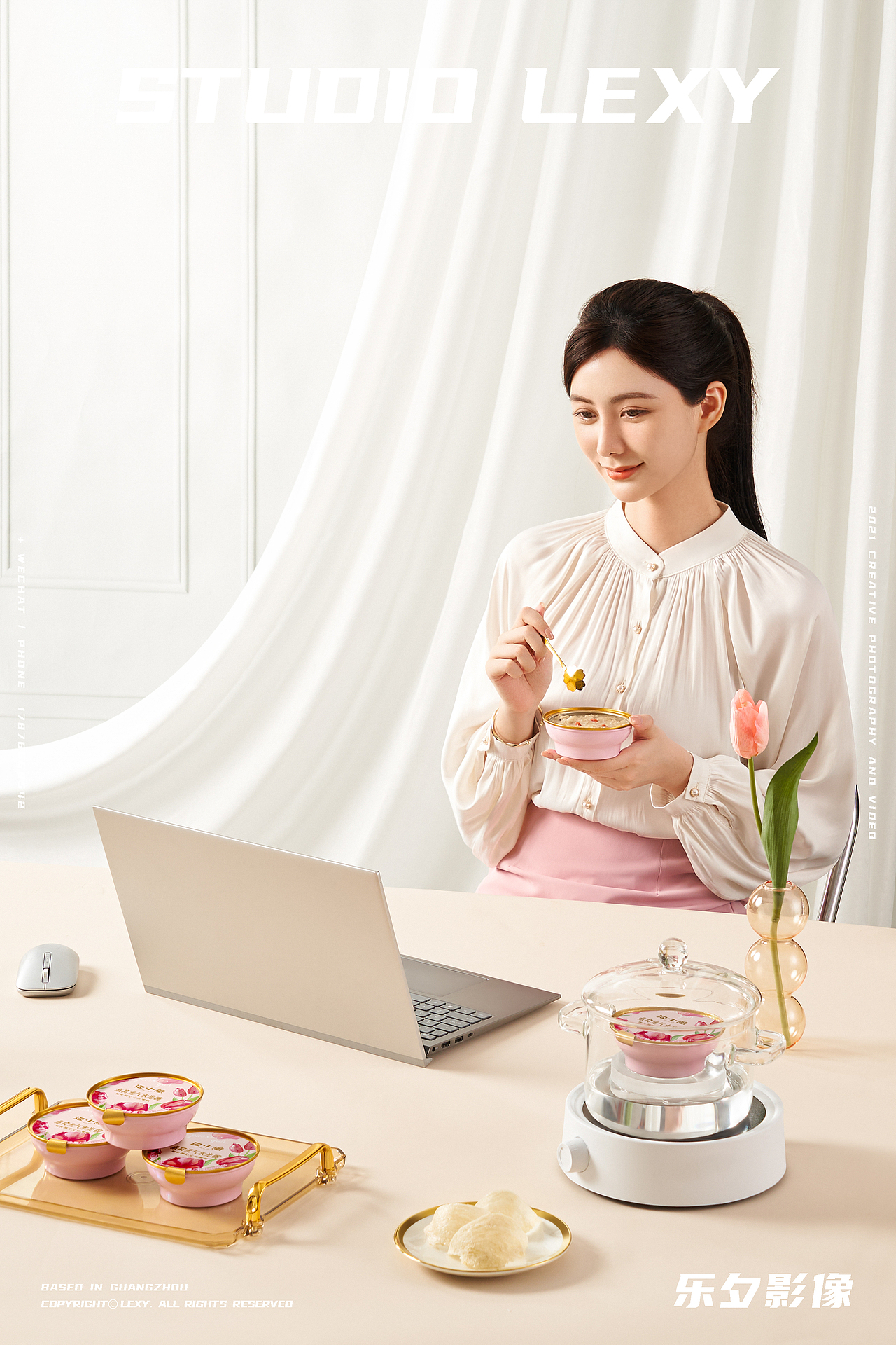 燕窝花胶粥 | 泡小燕 x 乐夕影像