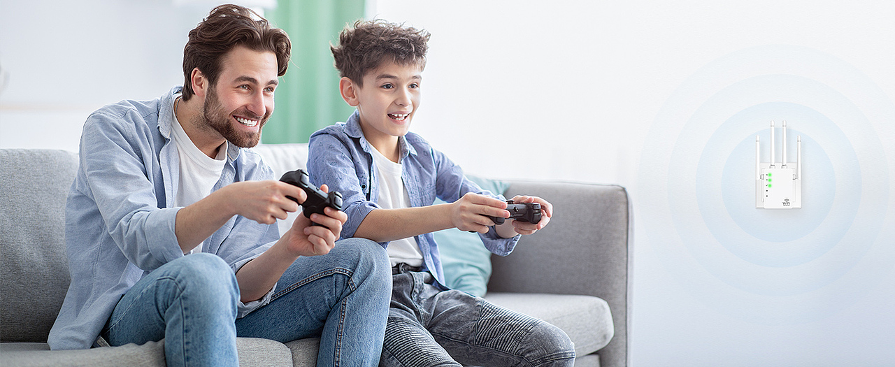 亚马逊无线路由器产品建模渲染主图A+排版设计