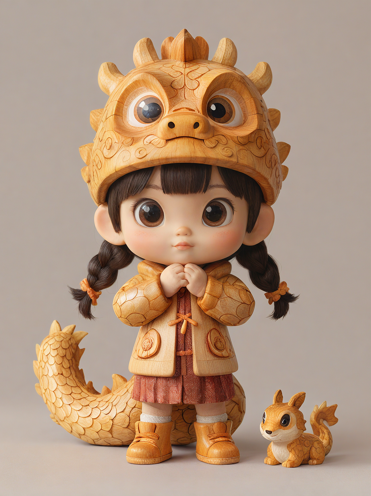 由WHEE生成的龙年守护神||一起成长~（图ZMzYwNDY5MDYw） - AI作品 - 站酷设计师好消息哇原创素材 - 站酷ZCOOL
