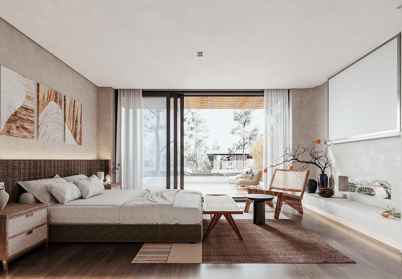 江苏·盐城商墅样板间 （民宿篇）（图ZMzMwNDE4OTIw） - 家装设计 - 站酷设计师HCD华创组设计原创素材 - 站酷ZCOOL