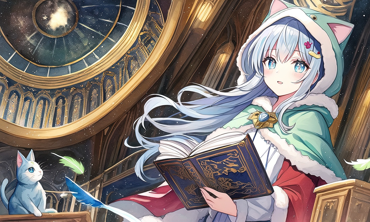 【喵酱AI绘图】魔法书院的管理员（图ZMzIyNTA2MjQ4） - AI作品 - 站酷设计师是喵酱鸭原创素材 - 站酷ZCOOL