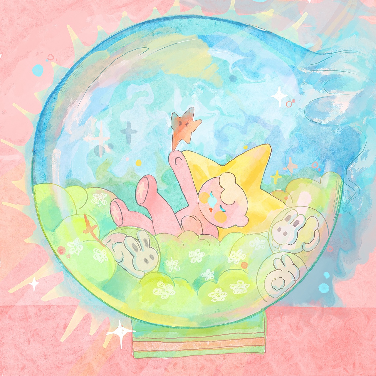 个人原创IP“星宝” | 双学位毕设~插画方向