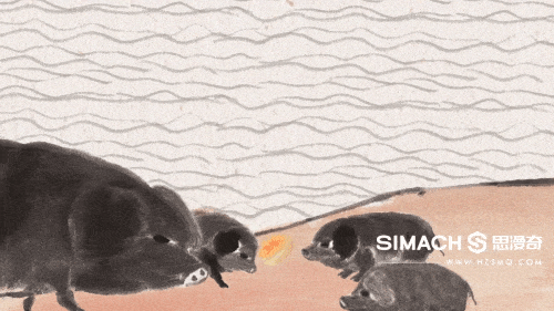 《舌尖上的水墨丹青》水墨国画风动画盒马x中国美术馆（图ZMzEyNjc1NjEy） - Motion Graphic - 站酷设计师思漫奇文化原创素材 - 站酷ZCOOL