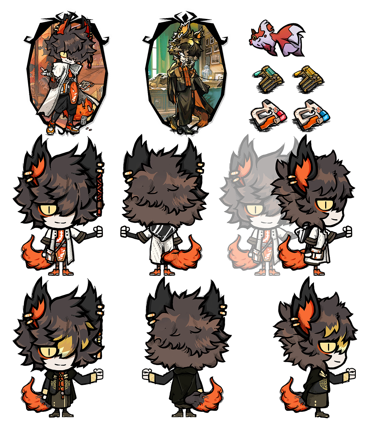 饥荒游戏人物模组展示（图ZMzYxNzMyOTU2） - 独立游戏 - 站酷设计师Hall_s原创素材 - 站酷ZCOOL