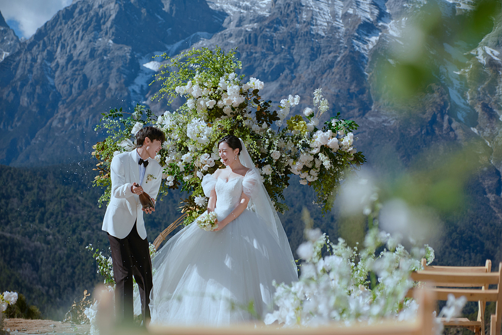 白首之约,雪域见证——雪山样片