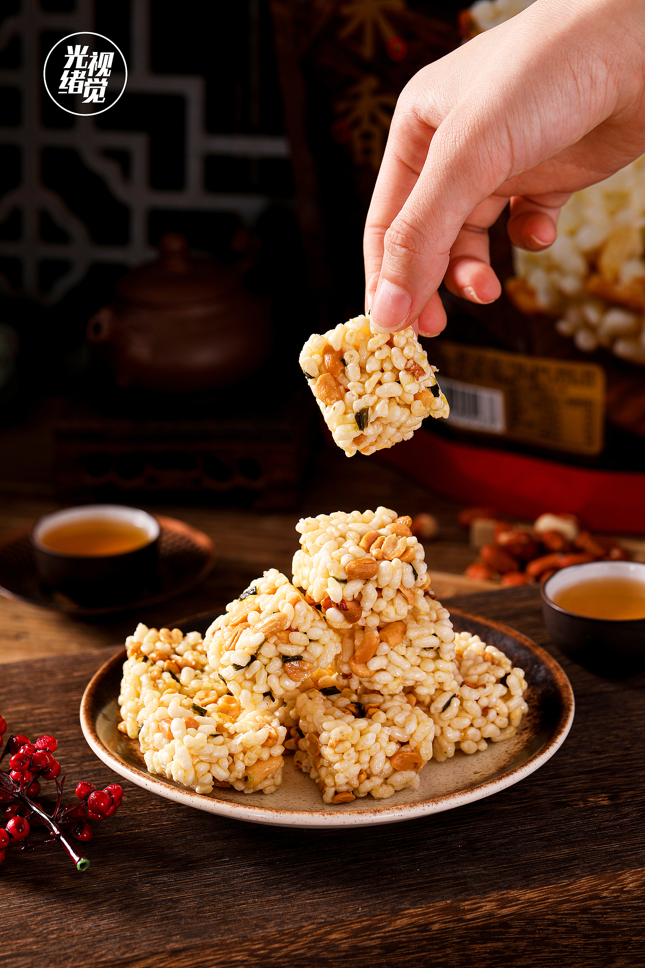大米米香 酥脆特产小吃手工传统怀旧