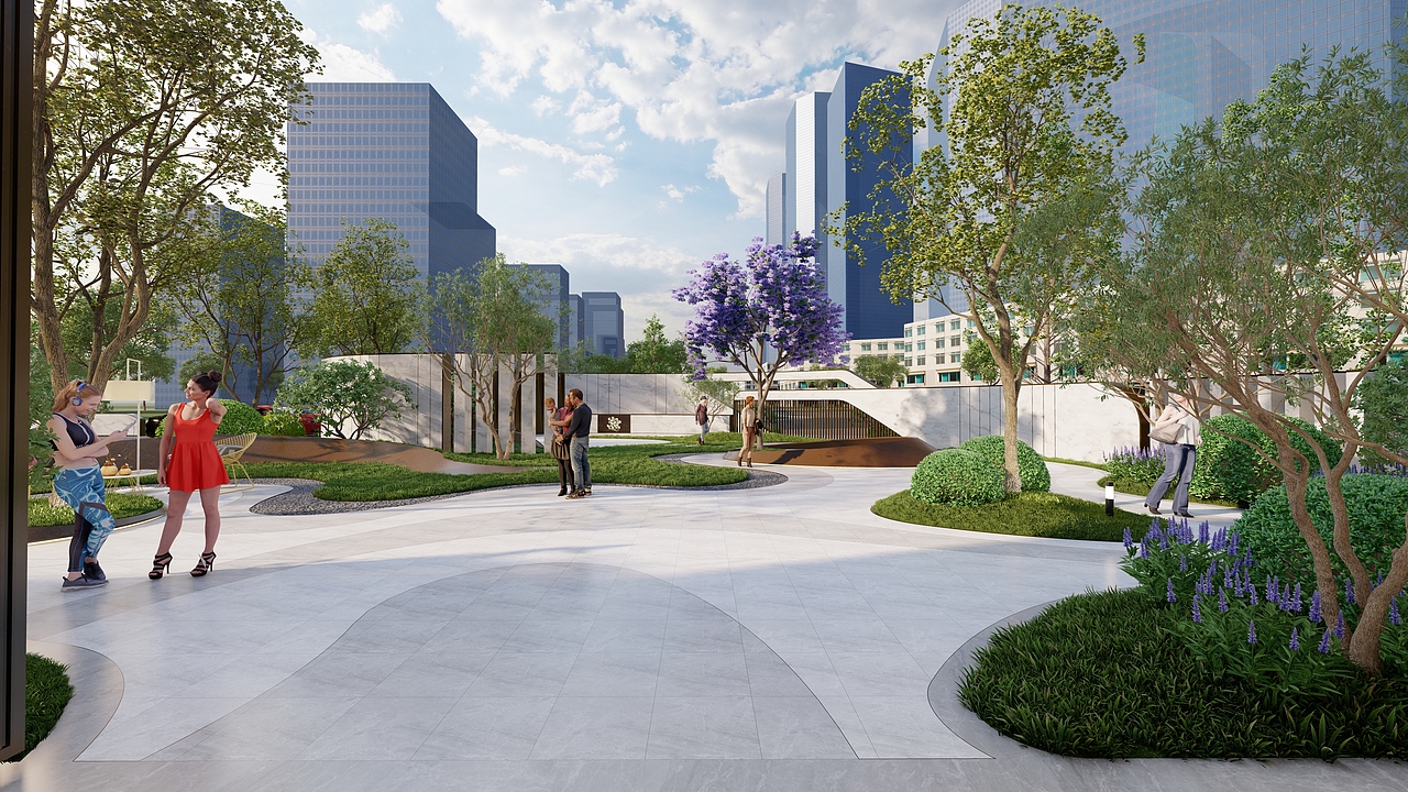 展示区景观设计（图ZMzMxOTk2NzI4） - 景观设计 - 站酷设计师噜嚕噜噜鲁鲁修原创素材 - 站酷ZCOOL