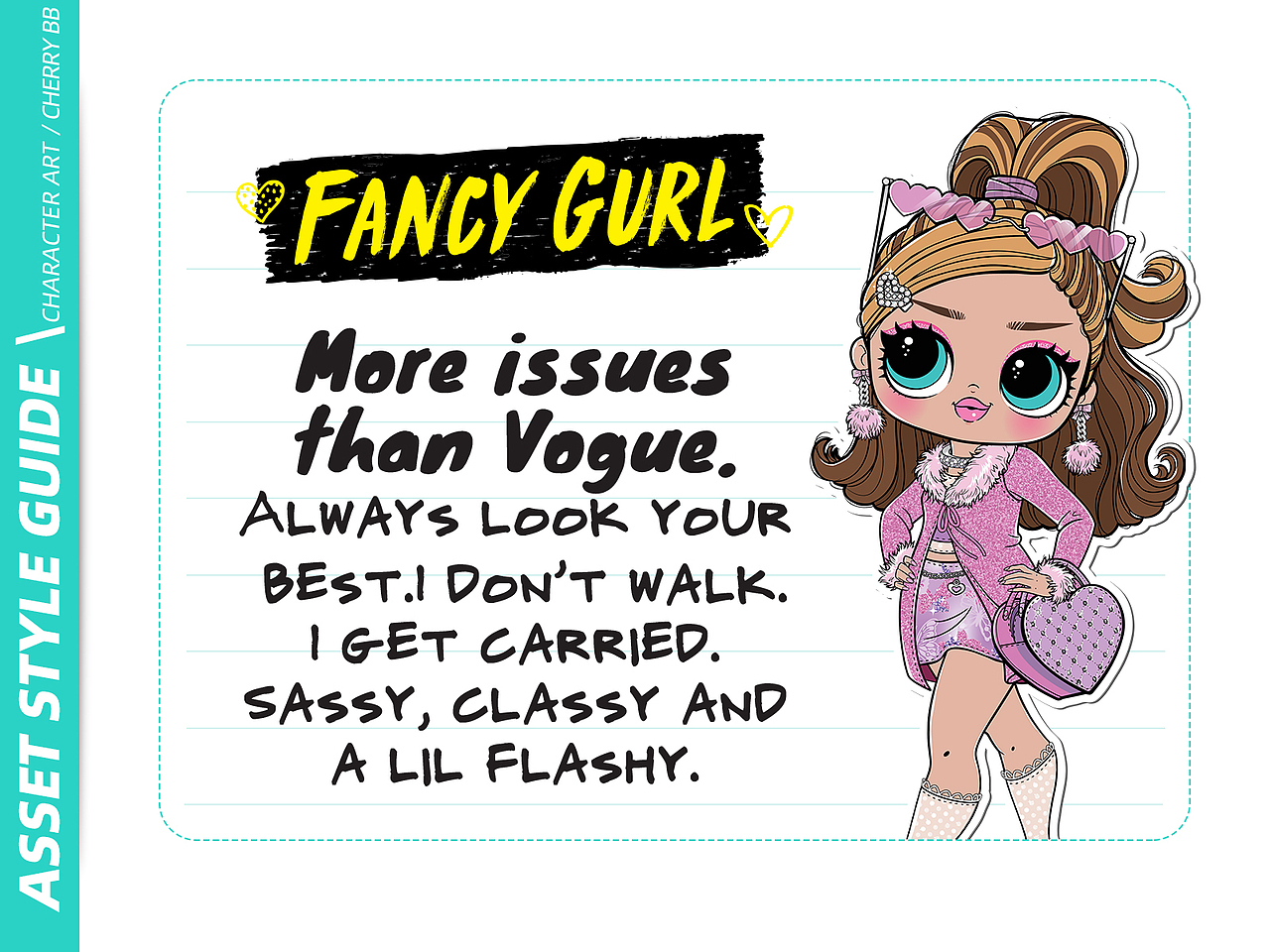 TWEENS ASSET STYLE GUIDE