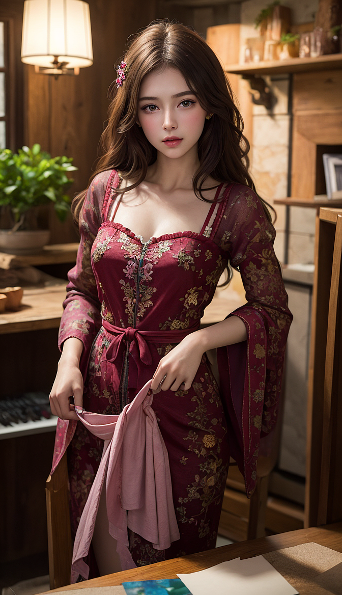 AI美女（图ZMzY3ODgzNjM2） - AI作品 - 站酷设计师La_Luce原创素材 - 站酷ZCOOL