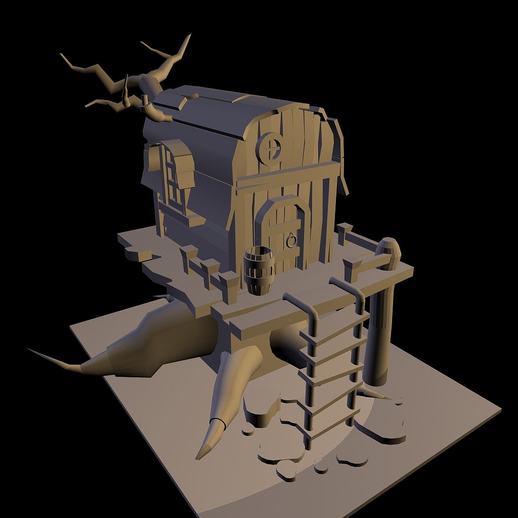 三維建模（圖ZMzQyMTk5MzIw） - 動畫/影視 - 站酷設(shè)計師刷牙的青蛙原創(chuàng)素材 - 站酷ZCOOL