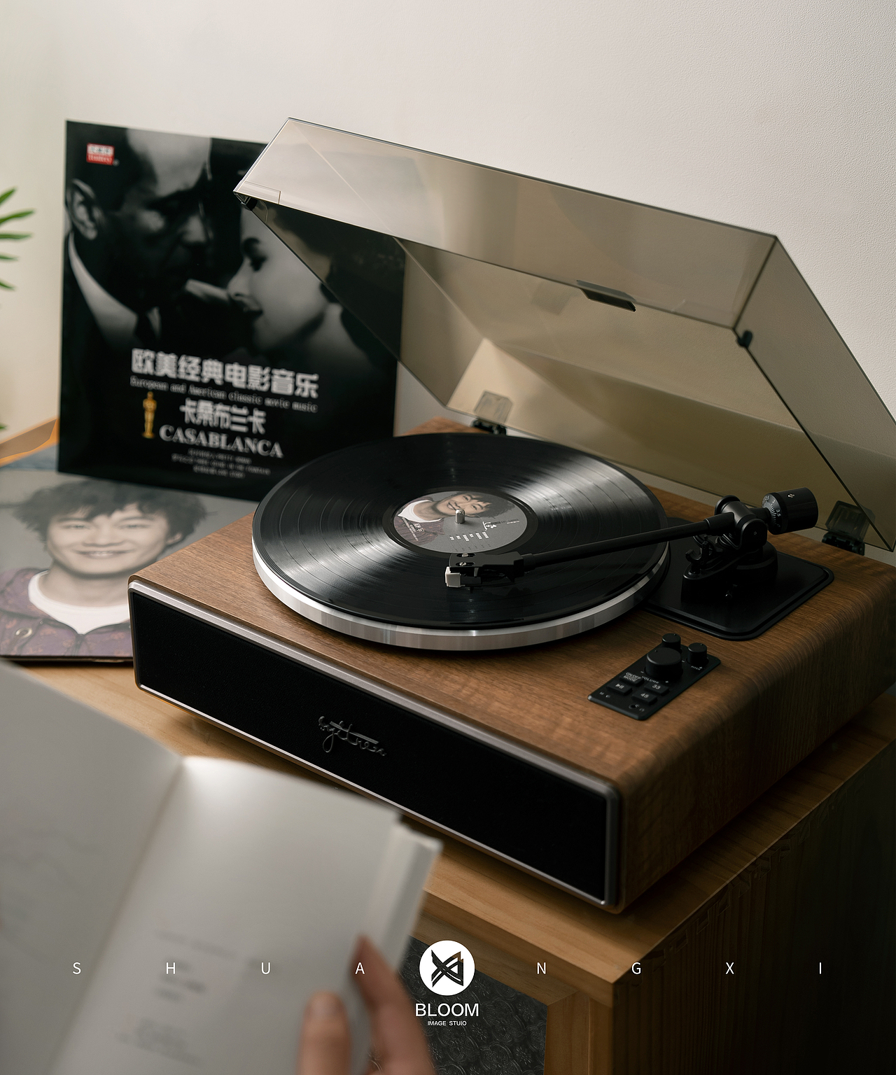 syitren黑胶唱片机-产品摄影