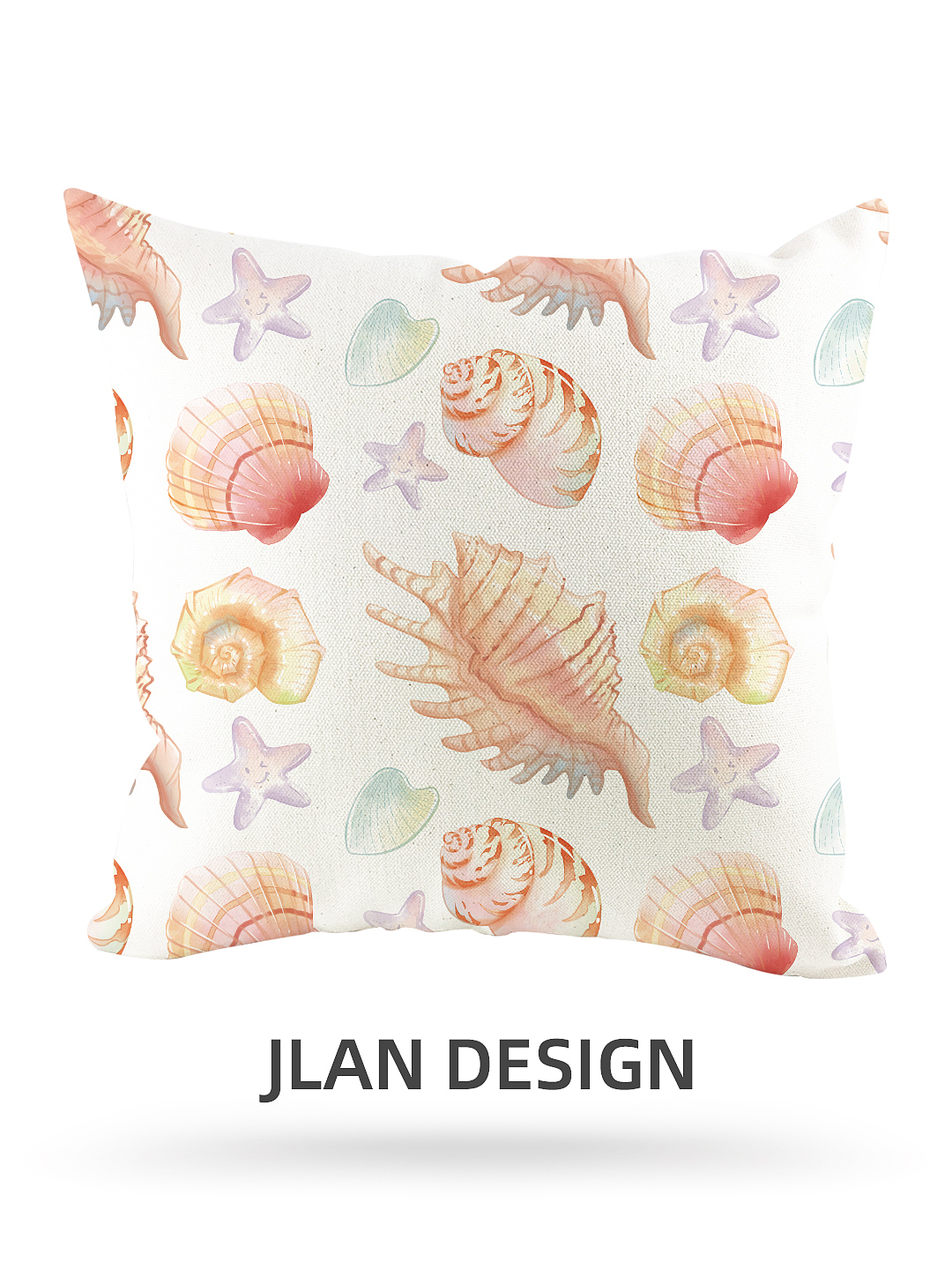 原创家纺印花设计|海螺之歌（图ZMzYwODc3NjA0） - 图案 - 站酷设计师JLAN峻澜原创素材 - 站酷ZCOOL