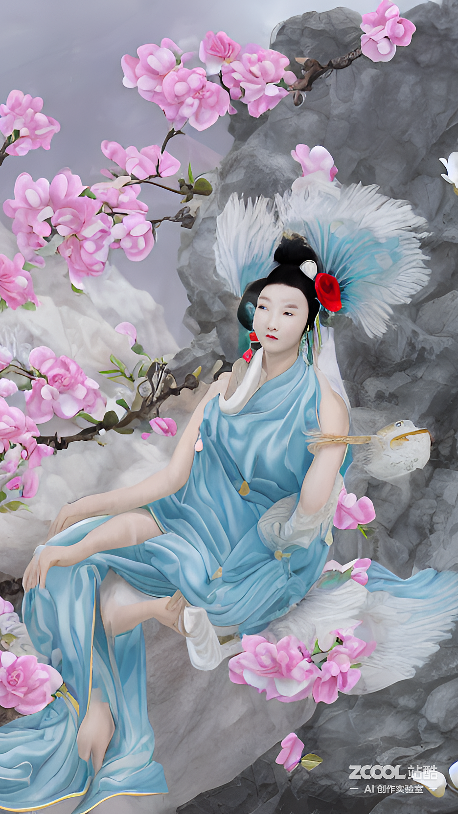 #AI创作实验室#如梦令·无计挽韶光（图ZMzIzODE3MjEy） - AI作品 - 站酷设计师拿铁不加糖Pro原创素材 - 站酷ZCOOL