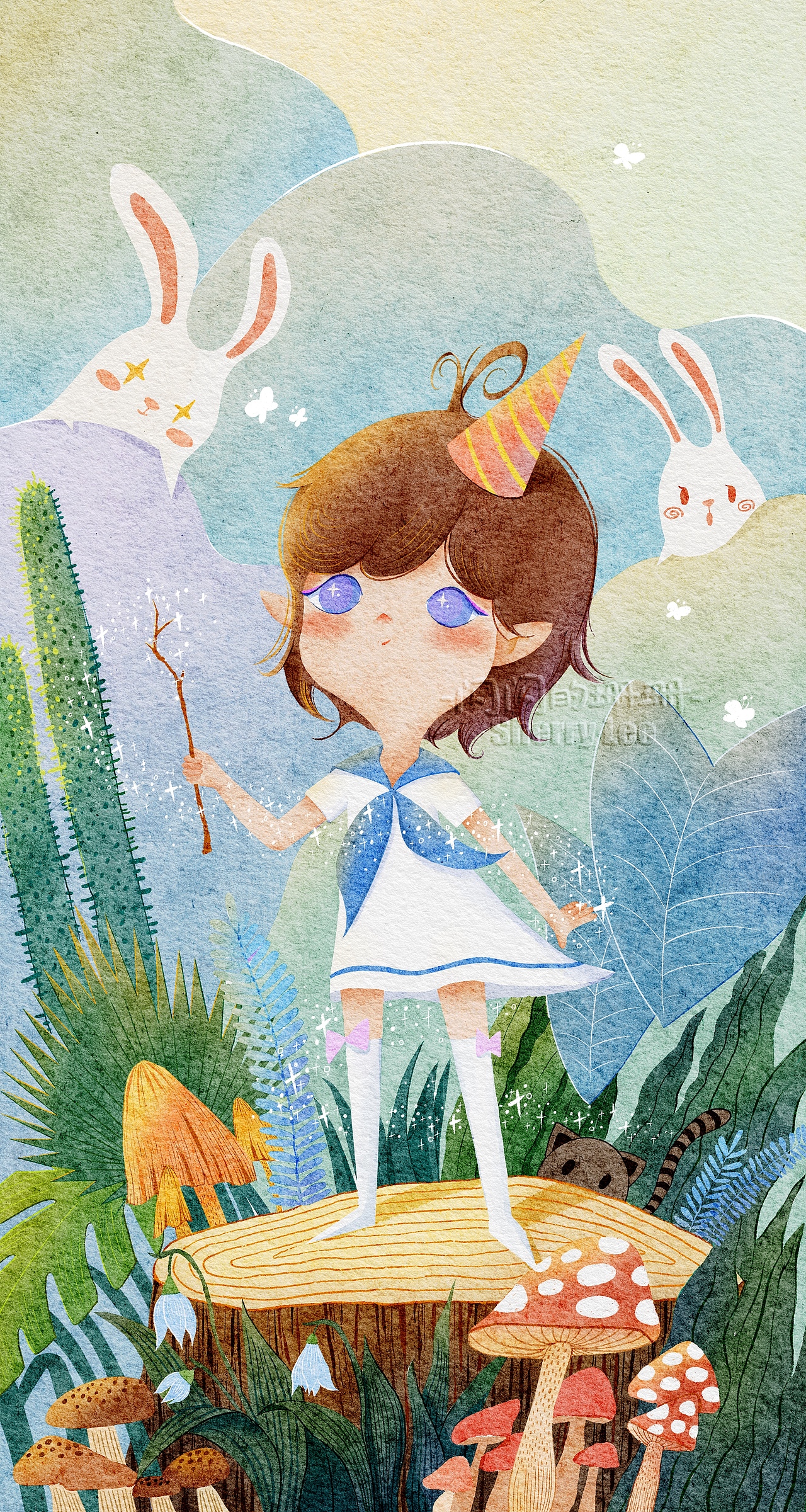 最近练习集锦～（图ZMzUyMjEzMDA0） - 儿童插画 - 站酷设计师闪闪的珊珊原创素材 - 站酷ZCOOL