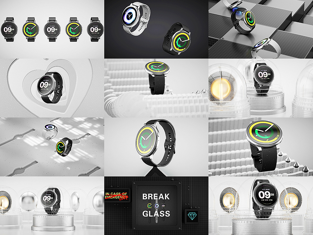 【C4D产品动画】智能手表