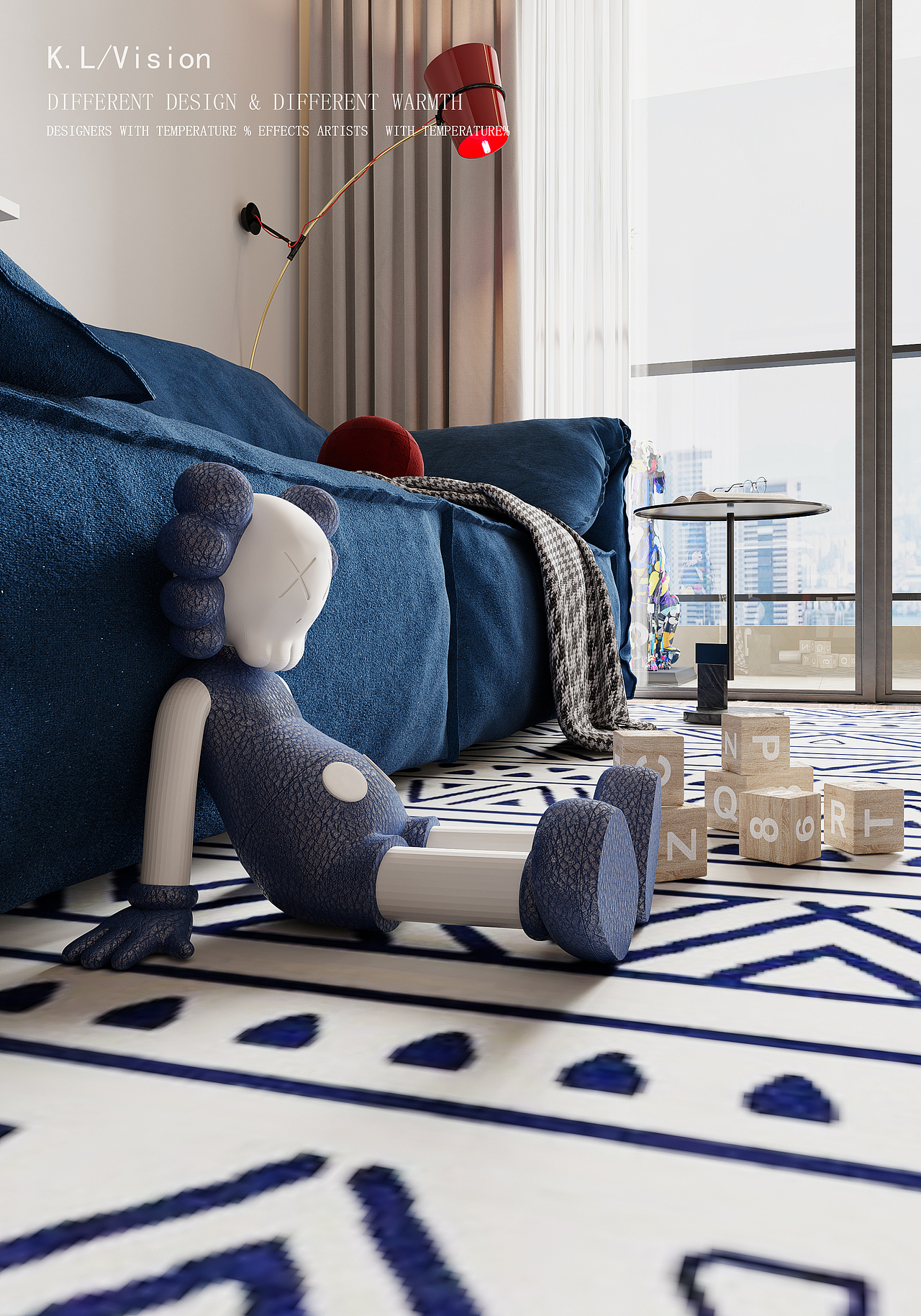 《后现代》---红蓝（图ZMzIwNzk1MjE2） - 家装设计 - 站酷设计师KaeLinVision原创素材 - 站酷ZCOOL