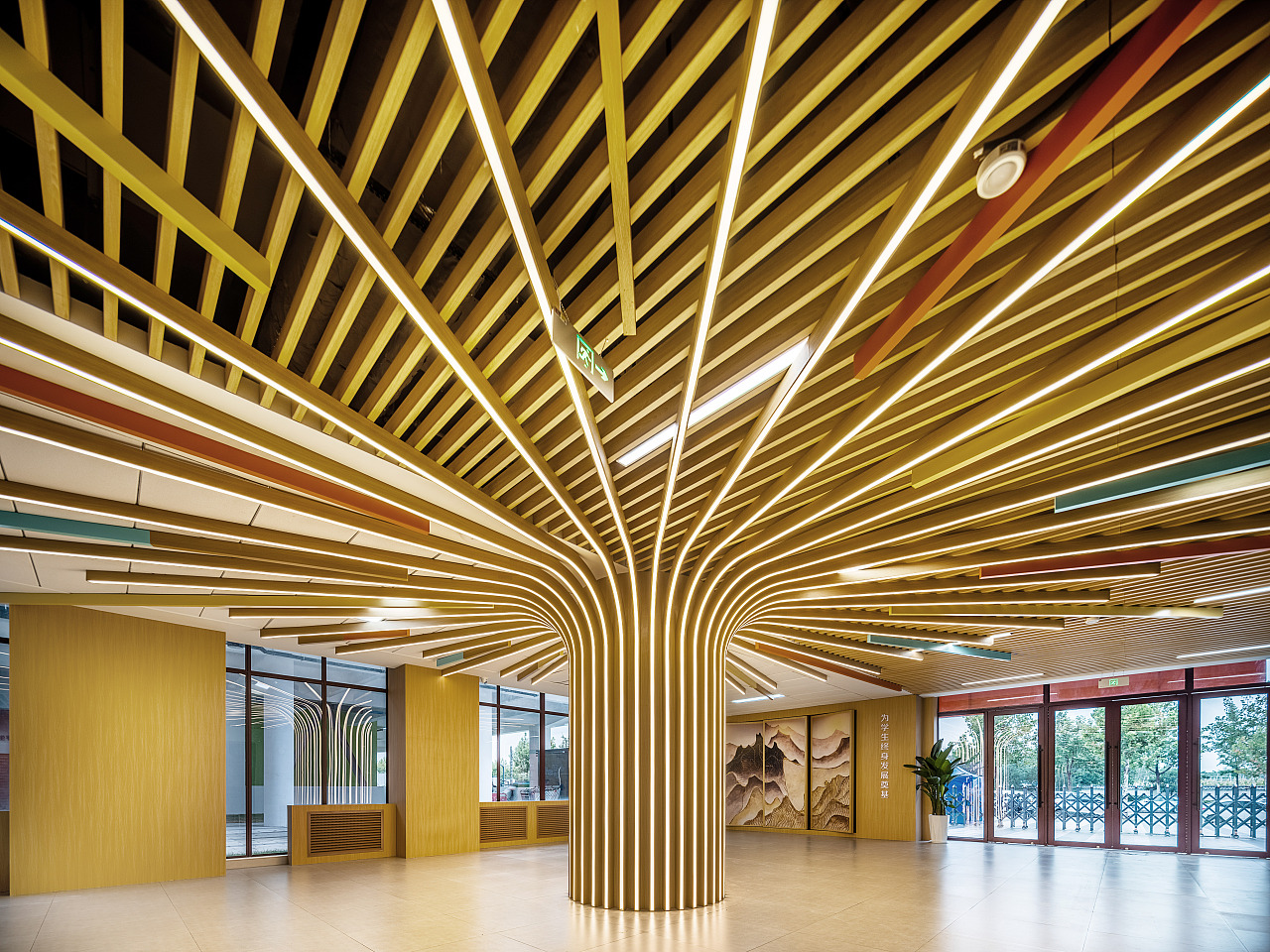 西安市经开第五学校|建筑拍摄