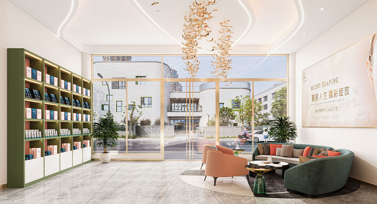 医疗美容院设计案例丨爱美是女孩子的天性