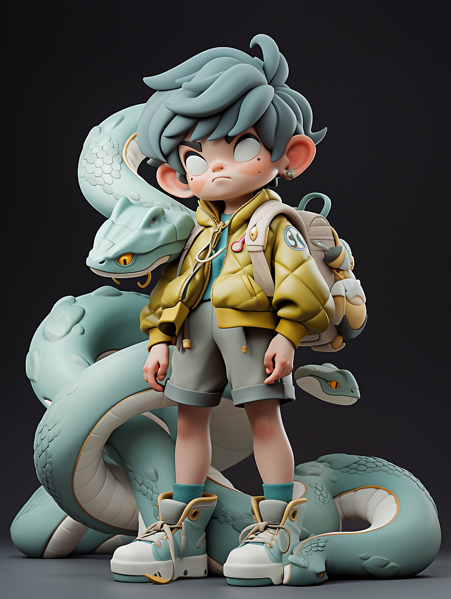 圈儿磊《盲盒造物》3D角色篇