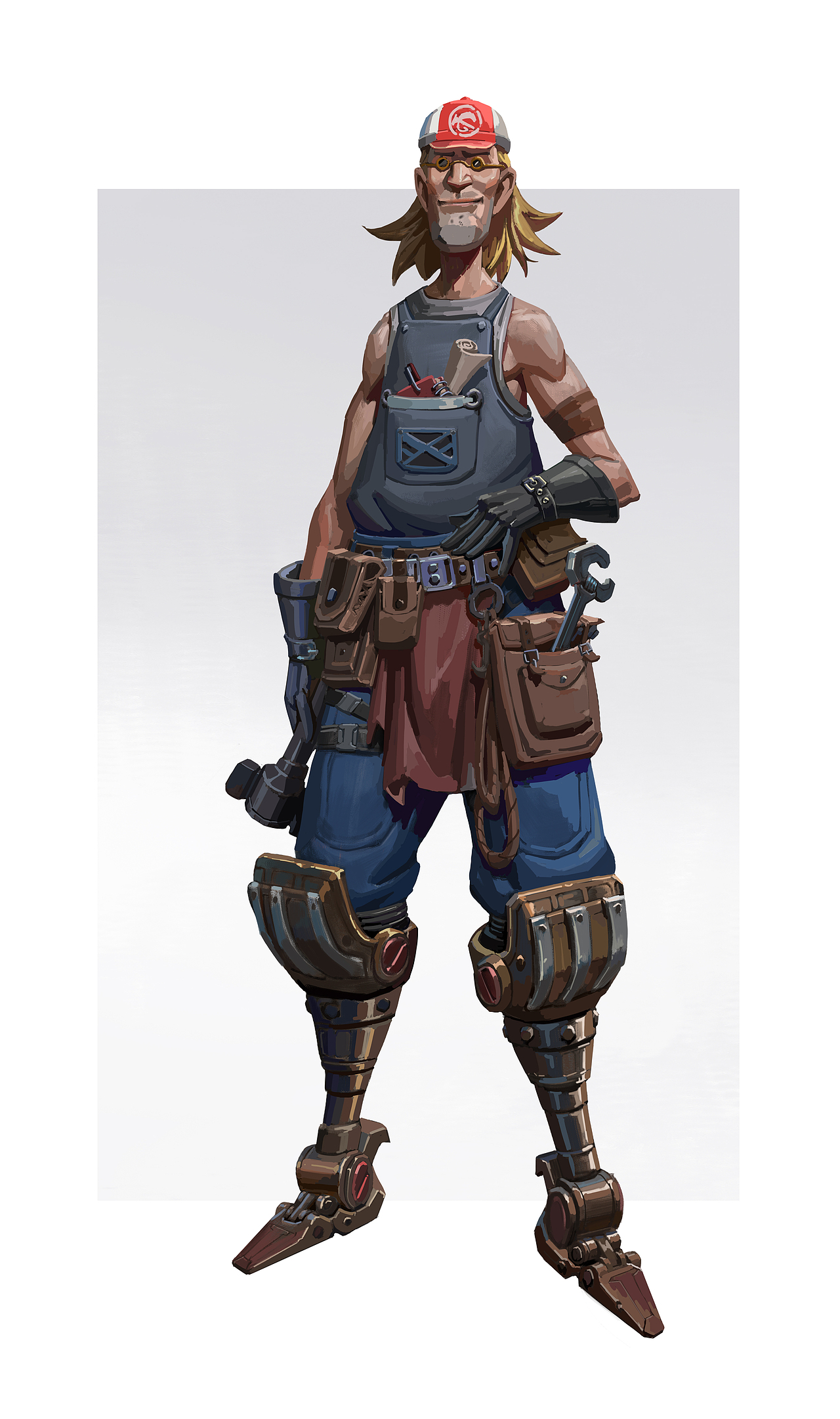 一些废土的角色的设计