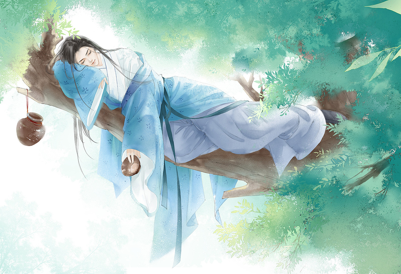 《锦色》杂志插画