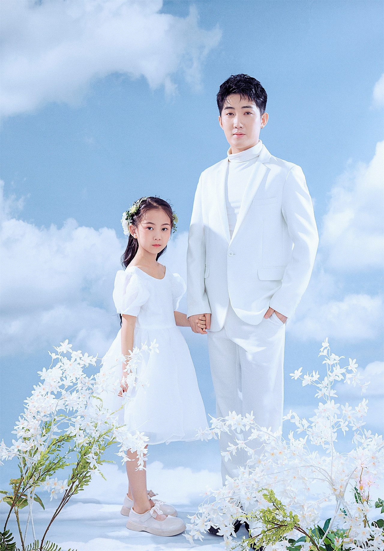 夏季新款礼服亲子