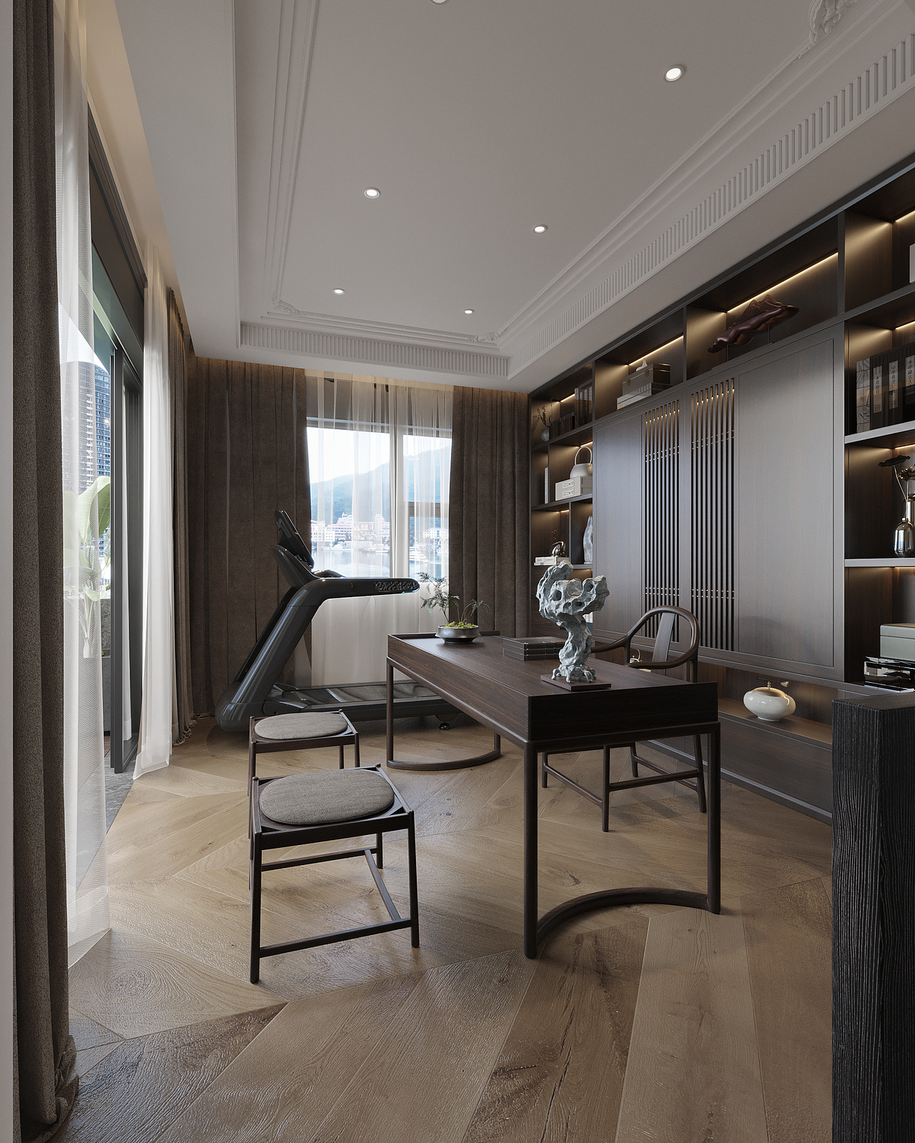 混搭三层小别墅