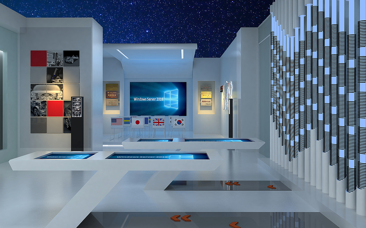 广州一个汽车配件展览馆（图ZMzAyNDU5ODk2） - 建筑/空间 - 站酷设计师河南云德设计原创素材 - 站酷ZCOOL