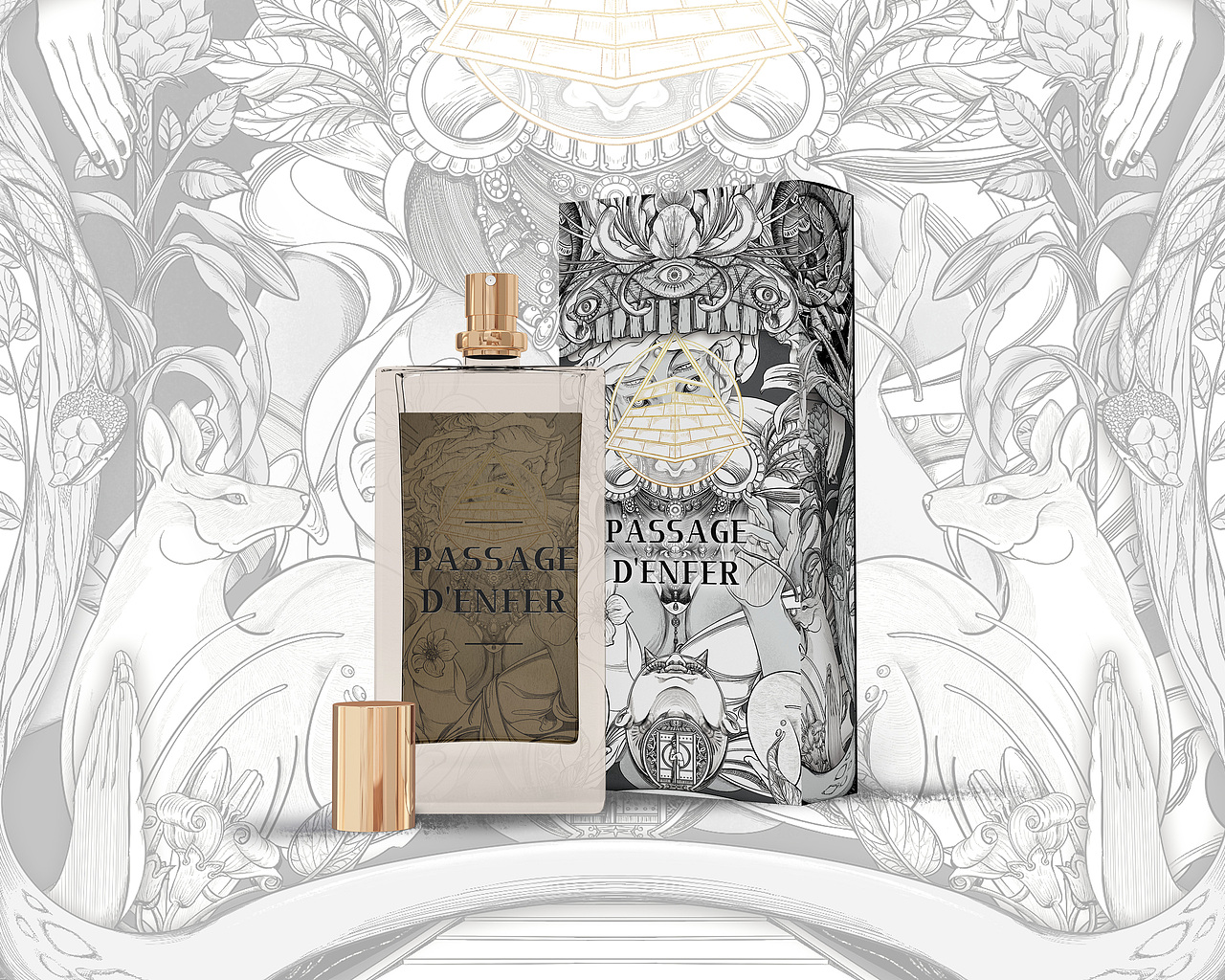 Passage d’Enfer EdT（图ZMzI0MjkxNzU2） - 创作习作 - 站酷设计师饭盒子原创素材 - 站酷ZCOOL