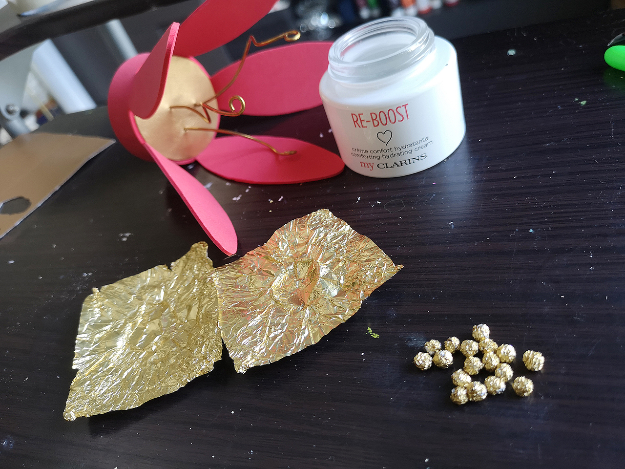 My CLARINS 空瓶改造首饰收纳