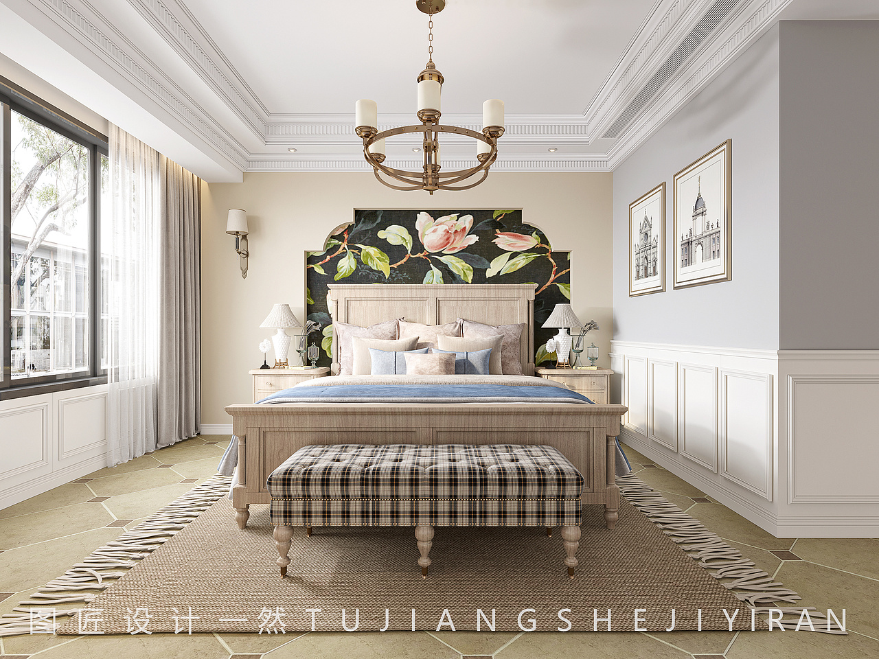 美式装修,像一部经典老电影永不过时!